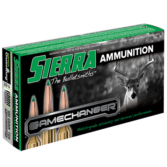 SIE AMMO 6MMCREED 100GR TGK 20/10 - Ammunition